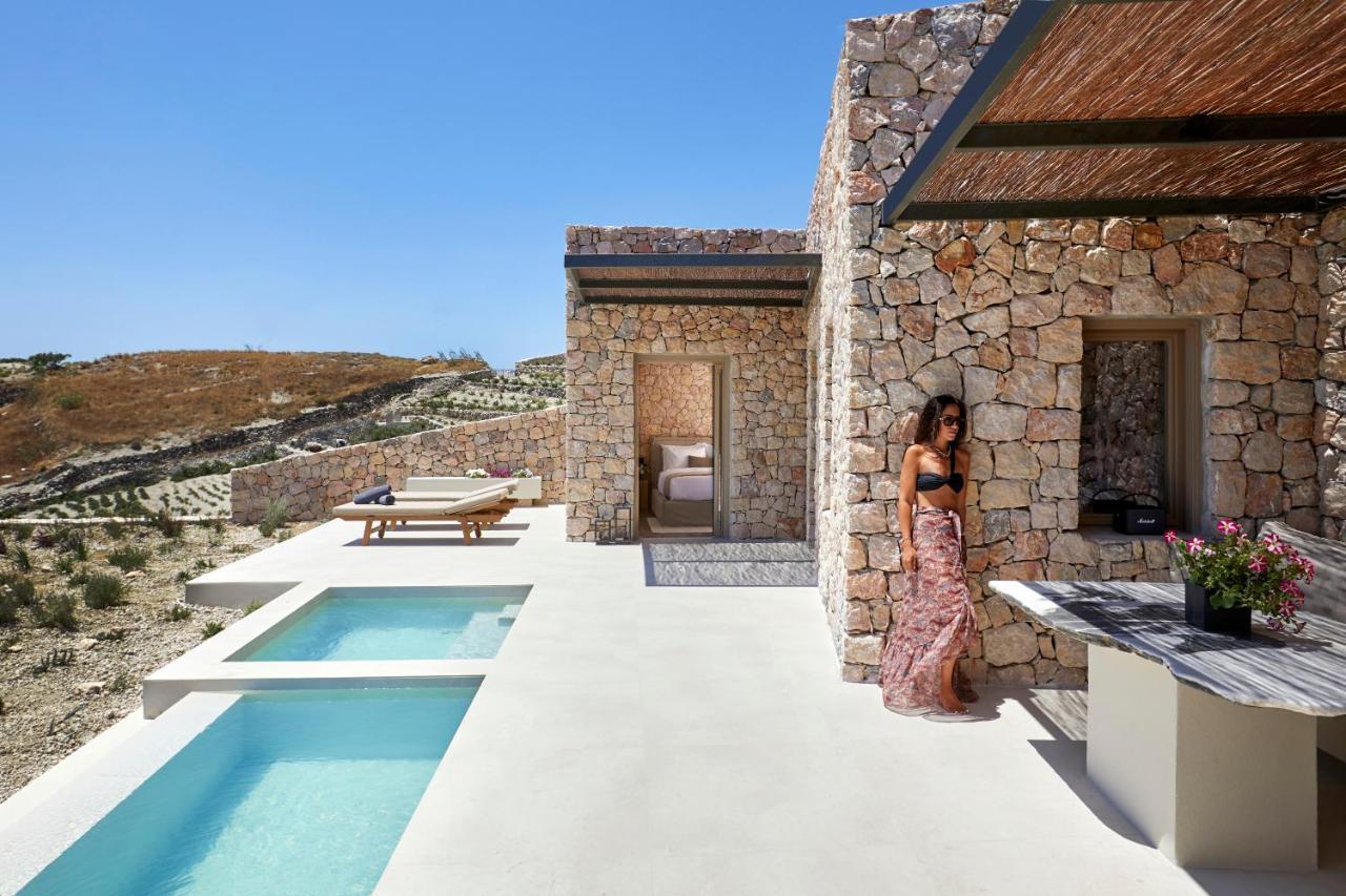 Santorini Sky, The Retreat Villa Pýrgos Exterior foto