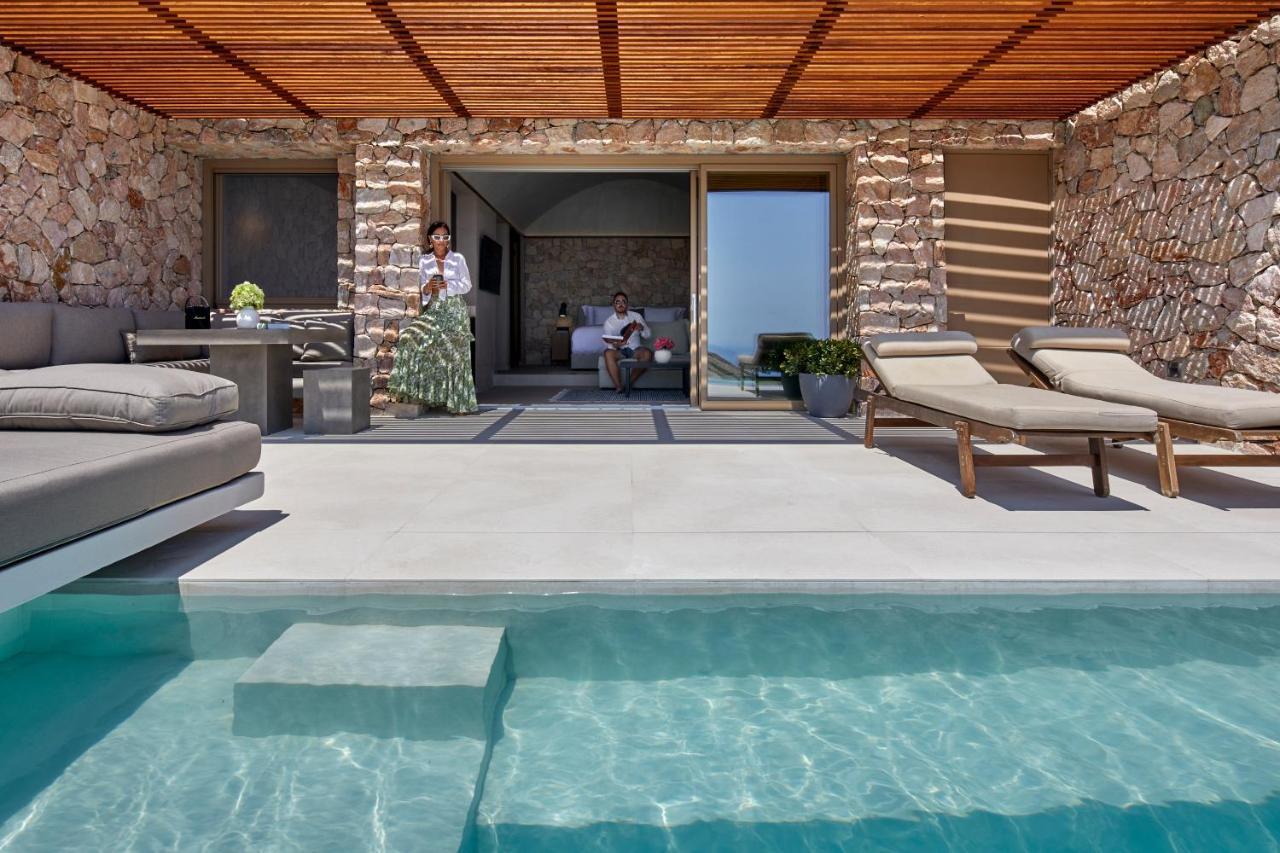 Santorini Sky, The Retreat Villa Pýrgos Exterior foto