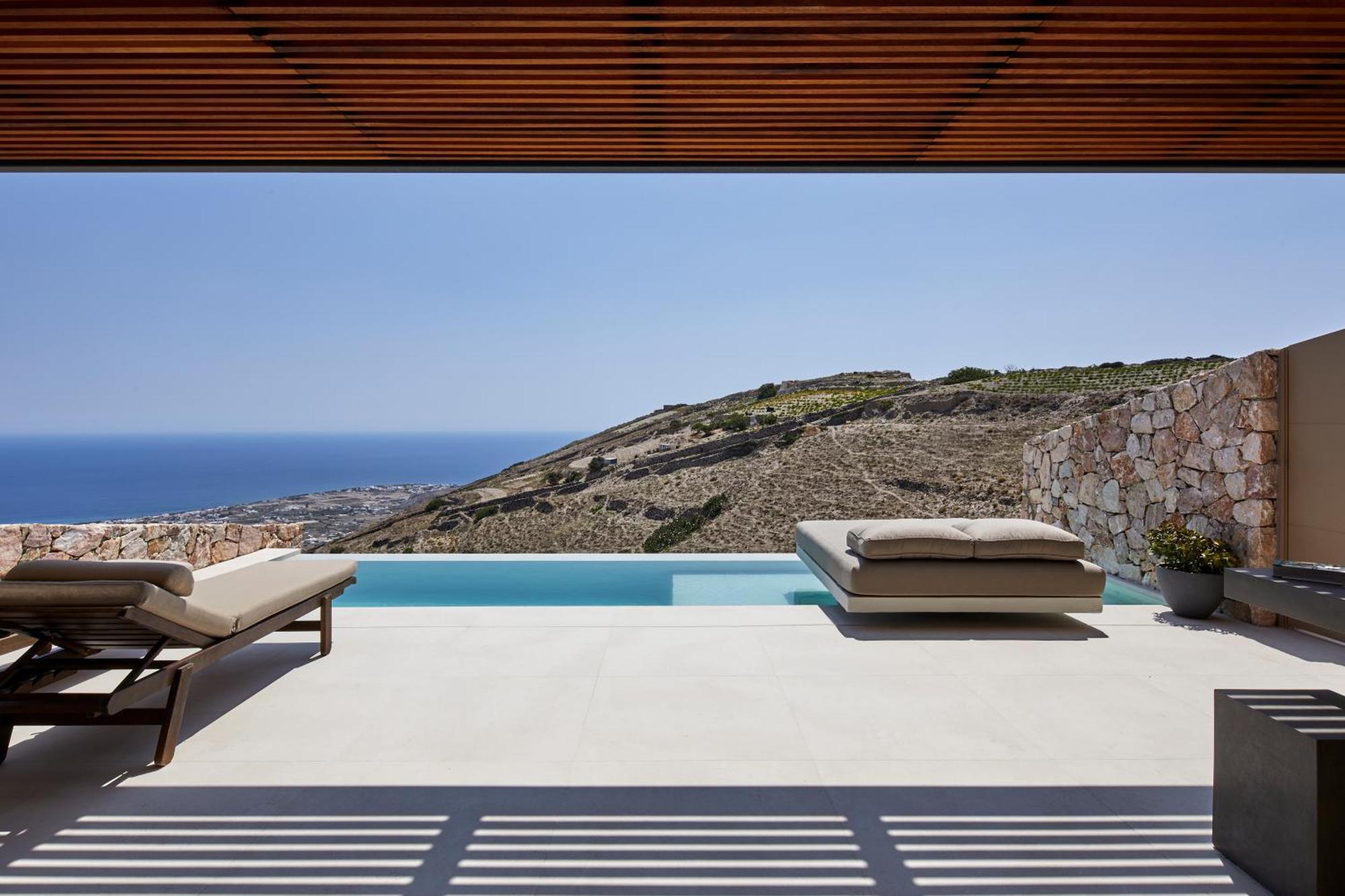 Santorini Sky, The Retreat Villa Pýrgos Exterior foto